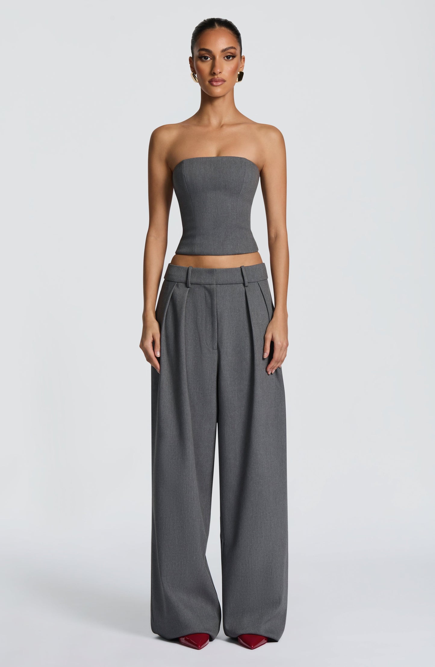 Kerry Top - Grey Marl